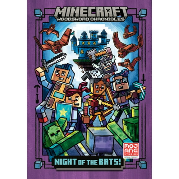 Pre-Owned Night of the Bats! (Minecraft Woodsword Chronicles #2) (Hardcover) by Nick Eliopulos