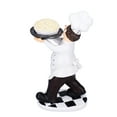 thumbnail image 4 of Resin Statue Chef Figurine Kitchen Collectible Handicraft Mini Desktop Ornament for Home Decor, Home Restaurant Cake Shop (29x18x13cm/11.42x7.09x5.12in), 4 of 9