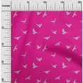 thumbnail image 1 of oneOone Cotton Silk Fabric Bird Ikat Print Sewing Fabric BTY 42 Inch Wide, 1 of 4