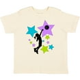 thumbnail image 3 of Inktastic Girl Playing Basketball Purple, Blue, Green Stars Boys or Girls Toddler T-Shirt, 3 of 5