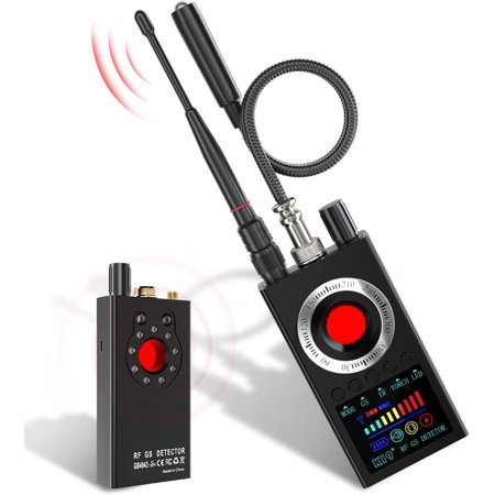 RUseeN Hidden Camera Detector Anti-Spy Detector Portable RF Scanner RF Signal Detector Listening Device Detector Camera Finder GPS Detectors for GPS Tracker Professional Privacy Protector