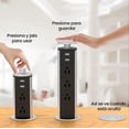 thumbnail image 4 of Multicontacto Torre Usb, Para Cocina, Oficina O Casa Kishnell HOA1142NEA142, 4 of 4