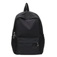 thumbnail image 1 of WHEANG Home Decor Back To School Supplies Student Schoolbag Large Capacity Outdoor Girls Backpack Solid Color Backpack One Size Multi-Color, 1 of 8