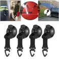 thumbnail image 3 of Universal 4 X Suction Cup hook hanger Anchor For Pool Light Suction Cup Anchor Tarps Tents Securing Hook Reusable, 3 of 9