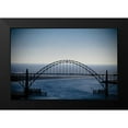 thumbnail image 2 of Berzel, Erin 14x11 Black Modern Framed Museum Art Print Titled - Yaquina Bay Bridge I, 2 of 5