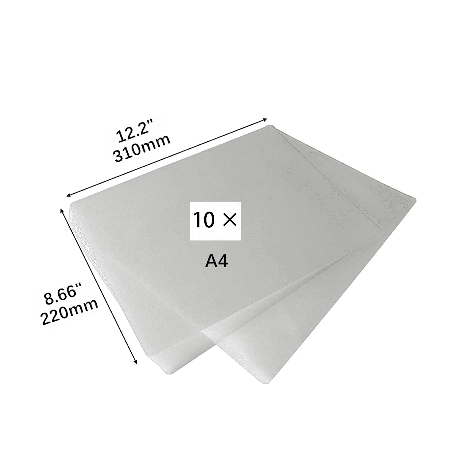 Download Vive Comb A4 Thermal Laminating Pouches 10 Count Pouches For Letter Photo Card Notecard Id Badge And Business Card Dry Erase Friendly Sheets Clear Laminated Finish Walmart Com Walmart Com