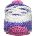 thumbnail image 3 of Jefferies Socks Baby Girl's Tennis Shoe Hand Crochet Bootie Crib Shoes 1 Pair Pack, 3 of 4