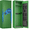Green, variant on SOLAURA 10-14 Gun Safe, Quick Access Long Gun Safe for Home Rifles and Pistols, Large Gun Cabinet with Adjustable Shelves for Home, Office(Assembly Required)