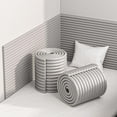 thumbnail image 1 of Acolch de Pared Anticolisión - 200 cm Protector Pared Cama Niños Multiusos Tira de Seguridad de Espuma - Protector de Bordes Suave, Protección Tira para Bebés Autoadhesivo(Gray,3 Pcs), 1 of 3