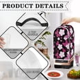 thumbnail image 4 of HELLHERO Heart and Butterfly Pattern Food Processor Cover Polyester for Home Kitchen Indoor Household Users, 4 of 6
