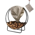 thumbnail image 4 of Wosthever Cubierta a prueba de polvo, aro de troncos, suministros para el hogar, accesorios para exteriores, herramienta de Camping lavable, tapa Cubiertas para muebles de jardín marrón, 4 of 6