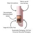 thumbnail image 3 of Set de sombras de ojos GEN SEE Linen Liquid Vegan Brush, 3 of 7