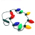 thumbnail image 4 of Collar luminoso con bombilla LED de nueve cabezas, collar con destellos, accesorios para ambiente de fiesta nocturna, 4 of 5