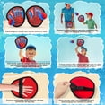 thumbnail image 4 of Set de juego Toss and Catch Ball JUNSHE con bolas adhesivas y guantes, 4 of 7