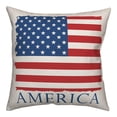 thumbnail image 5 of 4th of July Pillow Cover, 18x18 Inch Patriotic Cushion Case for Independence Day, Memorial Day and Summer Home Decor,July 4th Decorations, 5 of 6