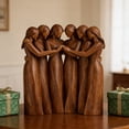 thumbnail image 4 of Dserhfy Sisters by My Side Friendship Figurine Resin 5/6 Sisters Sculpture Best Friend Birthday Gifts for Women Female, 4 of 7