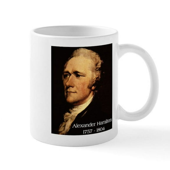 CafePress - Alexander Hamilton Mugs - 11 oz Ceramic Mug - Novelty Coffee Tea Cup