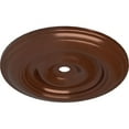thumbnail image 3 of 44 1/2"OD x 4"ID x 4 "P Classic Ceiling Medallion (Fits Canopies up to 8 1/4"), Hand-Painted Copper Penny, 3 of 6