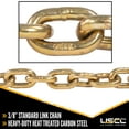 thumbnail image 4 of Grade 70 3/8" x 25' Chain- Peerless Ratchet Binder Kit, 4 of 7