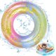 thumbnail image 1 of Círculo inflable engrosado, boya inflable brillante, anillo de natación brillante de 80 cm, anillos de natación inflables, anillo de natación inflable, anillo de natación para piscina, fiesta, adulto,, 1 of 5