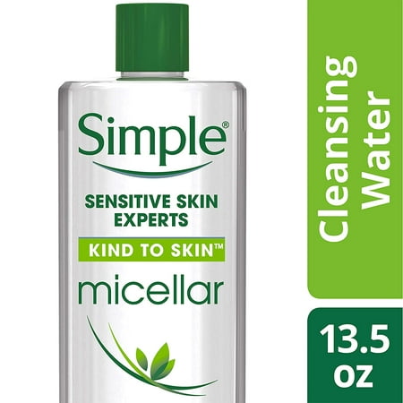 Simple Kind to Skin Facial Wipes, Cleansing, 25 count, Gently cleanses skin of impurities and unclogs pores, in the convenience of a facial wipe By SIMPLE (Best Way To Unclog Pores On Face)