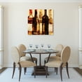 thumbnail image 4 of Empire Art Direct Smokey Wine 3 Frameless Free Floating Tempered Glass Panel Graphic Wall Art, 38" x 38" x 0.2", Ready to Hang, 4 of 9