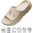 thumbnail image 2 of Recovery Slides Sandals for Women Plantar Fasciitis Thick Cushion Orthotic Men Athletic Slides Lightweight Comfort Women Cloud Slippers Arch Support of Indoor Outdoor, 2 of 7