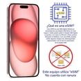 thumbnail image 2 of Smartphone Apple iPhone 15 Plus 512 GB  Esim Rosa Grado A Reacondicionado, 2 of 5