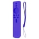 thumbnail image 1 of Estuche para control remoto antideslizante de color morado para dispositivo de transmisión 4K, con cordón y protección de silicona, 1 of 8