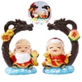 thumbnail image 4 of KAKOWELY piezas de decoración para tarta de abuelo y abuela, Dios de la longevidad, palabra de bendición china, centro de mesa, suministros para fiesta de aniversario, regalo dulce, 4 of 4