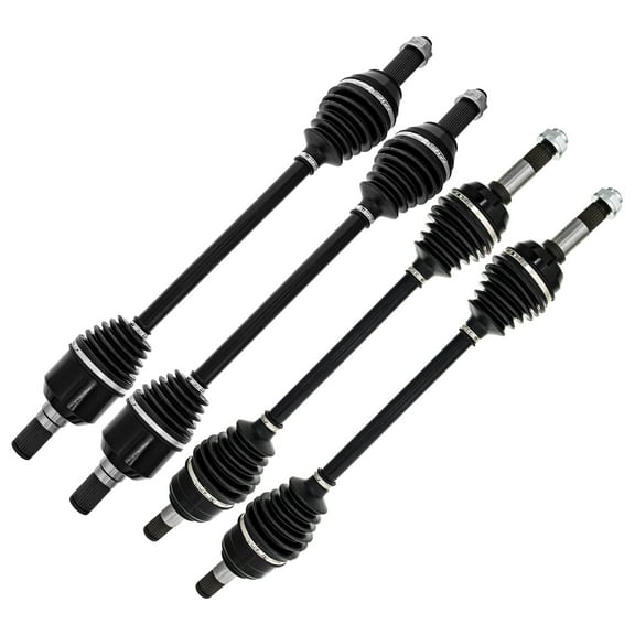 Niche Front Rear CV Axle Kit for Yamaha B4J-2518F-00-00 B4M-F531H-02-00 MK1012131