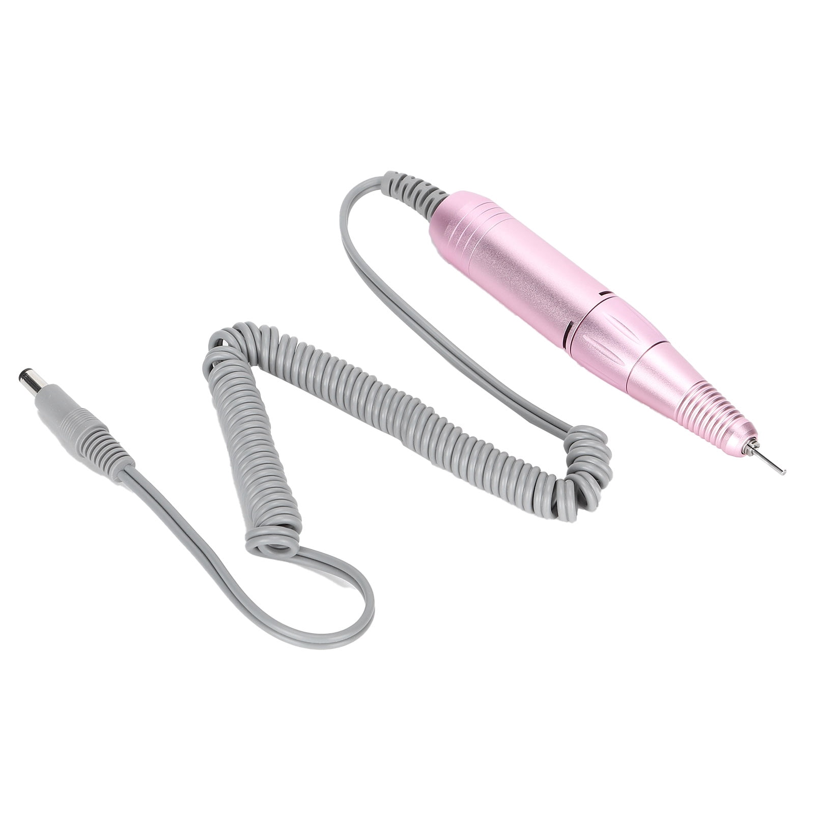 YAHHU Professional 35000 RPM Replacement Handpiece for Nail Drill Machine, Aluminum Alloy Electric Nail Polishing Handle Accessory, Ambidextrous, Silver