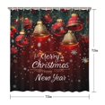 thumbnail image 5 of Winter Funny Bath Curtain,Welcome Christmas Snowflake Shower Curtains Suitable Bathroom Curtains for Home Bathroom Decor Christmas, 5 of 5