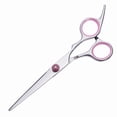 thumbnail image 2 of Tijeras para el cabello de acero inoxidable Sunnimix Profesional de Acero Inoxidable Estilo 1 Pta + rosa, 2 of 8