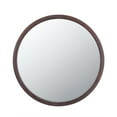 thumbnail image 5 of Gzxs 20 inch Circle Wall Mirror | Premium Wooden Mirror for Wall | Floating Bathroom Mirrors for Vanity and Living Room | Hanging Round Mirrors for Wall Decor, 5 of 8