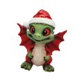 thumbnail image 4 of Minifiguras navideñas, manualidades, dragón navideño, decoración para el hogar, mesa, escritorio Estilo C, 4 of 10