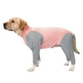 thumbnail image 5 of Barhoo Dog Recovery Suit Full Body Pajamas for Large Medium Dogs Cotton Protective Bodysuit Anti Licking Shedding Cover Comfortable Pet Clothes for Surgical Wound Healing 1 Pet Outfit, 5 of 7