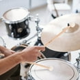 thumbnail image 3 of BEADCEST 2pcs Felt Head Timpani Mallet Synthetic Material for Musical Performances Students, 3 of 8