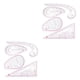 thumbnail image 2 of Billuyoard 4 Pieces Pattern Sewing Ruler DIY Drafting Clothing Drawing Calibrated Half-round Manual Tailor Dressmaking Curve Metric uno 2piezas, 2 of 6