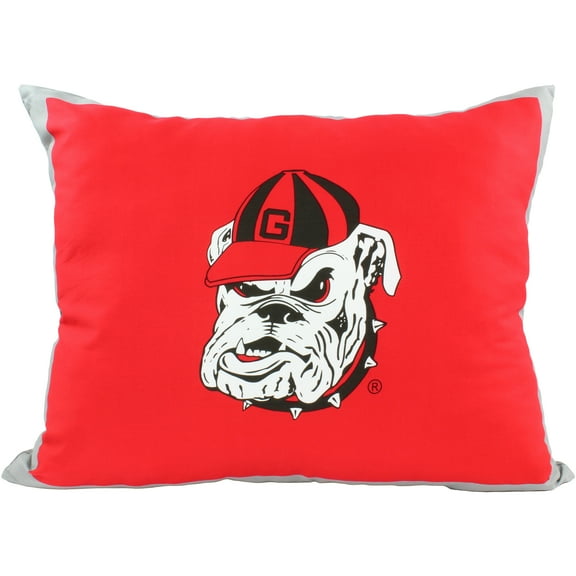 Georgia Bulldogs 20" x 28" Fully Stuffed Big Logo Pillow