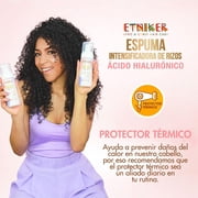 Etniker Curl Foam. Styling Foam for Curly & Wavy Hair. Frizz Control hair Mousse with Acai, flaxseed, coconut & Hyaluronic Acid. Hair Styling Products no Alcohols, Parabens or Silicone. 5 fl. oz.