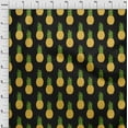 thumbnail image 4 of oneOone Polyester Spandex Black Fabric Fruits Pineapple Dress Material Fabric Print Fabric By The Yard 56 Inch Wide, 4 of 4