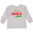 thumbnail image 3 of Inktastic Christmas Cookie Baking Crew Boys or Girls Long Sleeve Toddler T-Shirt, 3 of 5