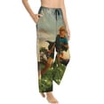 thumbnail image 2 of The Legend Of Zelda Breath of the Wild Women's Pajama Pants Lounge Daily Novelty Cozy Sleep Bottoms Pants Sleepwear With Pockets, 2 of 8