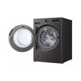 thumbnail image 4 of LG WM6700HBA 5.0 Cu. Ft. Black Steel Front Load HE Stackable Smart Washer, 4 of 5