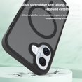 thumbnail image 5 of Decase Skin-Feel Anti-Scratch PC+TPU Case for iPhone 16,Compatible with Mag-Safe,Translucent Matte Drop Proof Phone Case,Rugged Back Cover for iPhone 16 Case,Black, 5 of 6