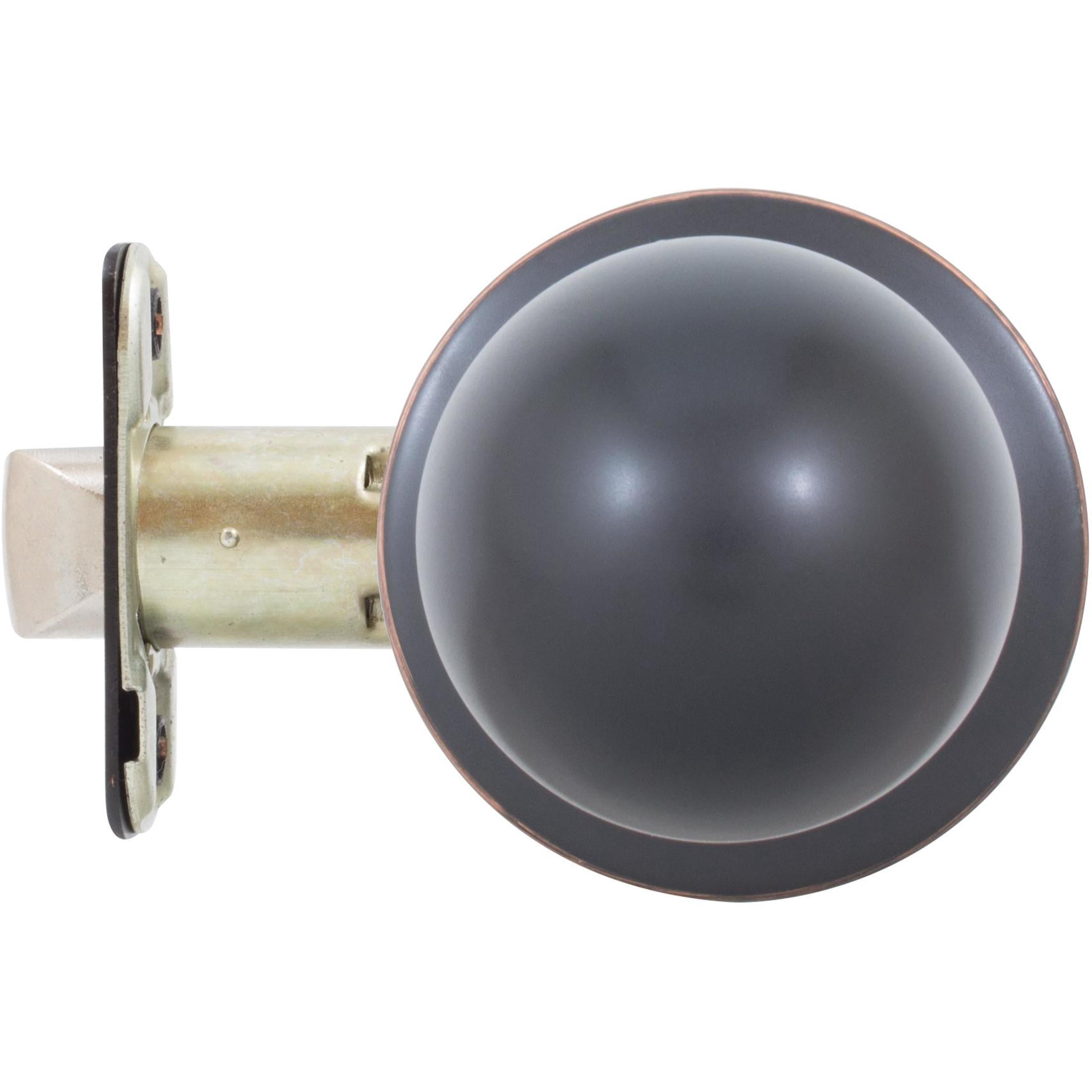 Stone Harbor Hardware Ball Door Knob, Passage (Hall/Closet) Function, Vintage Bronze