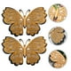 thumbnail image 4 of KAKOWELY pegatinas creativas de mariposa 3D para bodas, fiestas, decoración de pared con perlas huecas de cuatro capas., 4 of 4