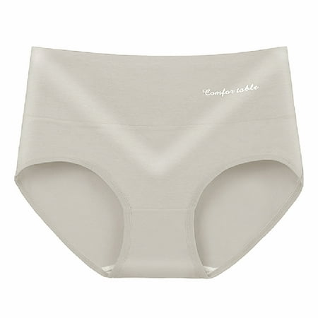 

Fusipu Convenient Women Briefs Excellent Elasticity Fabric High Waist Sexy Women Underwear for Daily