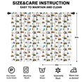 thumbnail image 2 of Blackout Kids Curtains,Cartoon Construction Vehicles Cranes Childrens Insulated Curtains Set Of 2,Bedroom Essentials,Toddler Room Decor 52"x84", 2 of 5